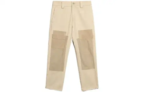 Golden Goose Casual Pants Men's Khaki Moderate Straight Fit Pants