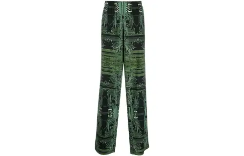 Vetements Cyber Fluid wide-leg trousers