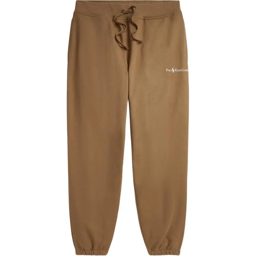 Polo Ralph Lauren Knitted Sweatpants Men's Brown Yellow