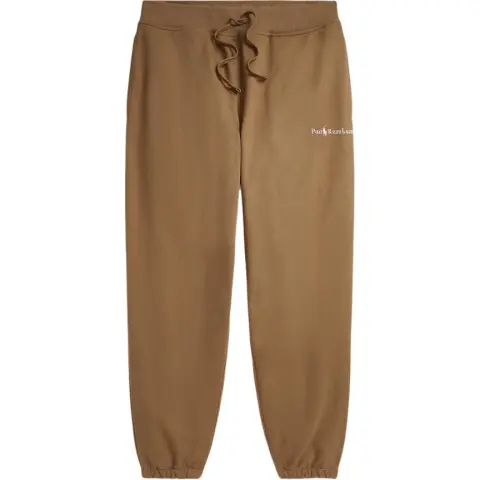 Polo Ralph Lauren Knitted Sweatpants Men's Brown Yellow