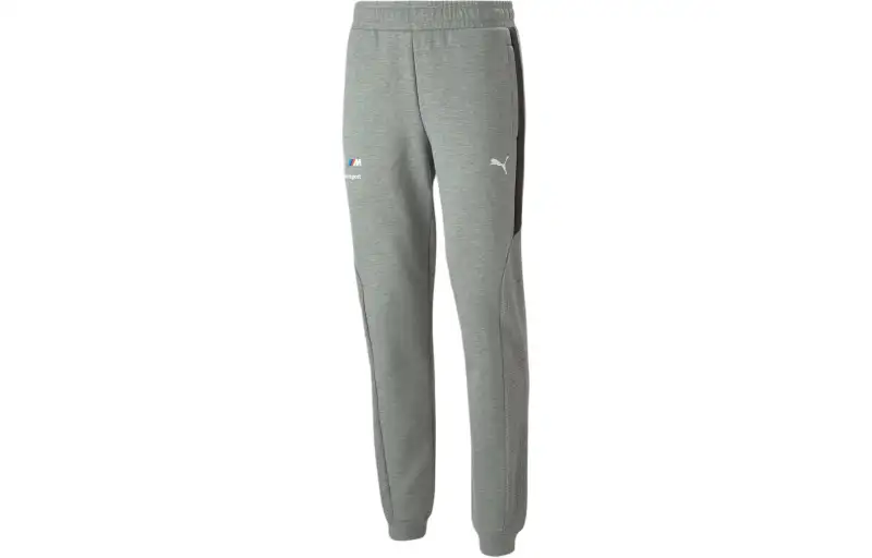 PUMA BMW M Motorsport Men's Sweatpants Knitted Sweatpants Men's Gray
