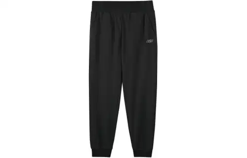 Skechers Colorful Knitted Sweatpants Men's Carbon Black
