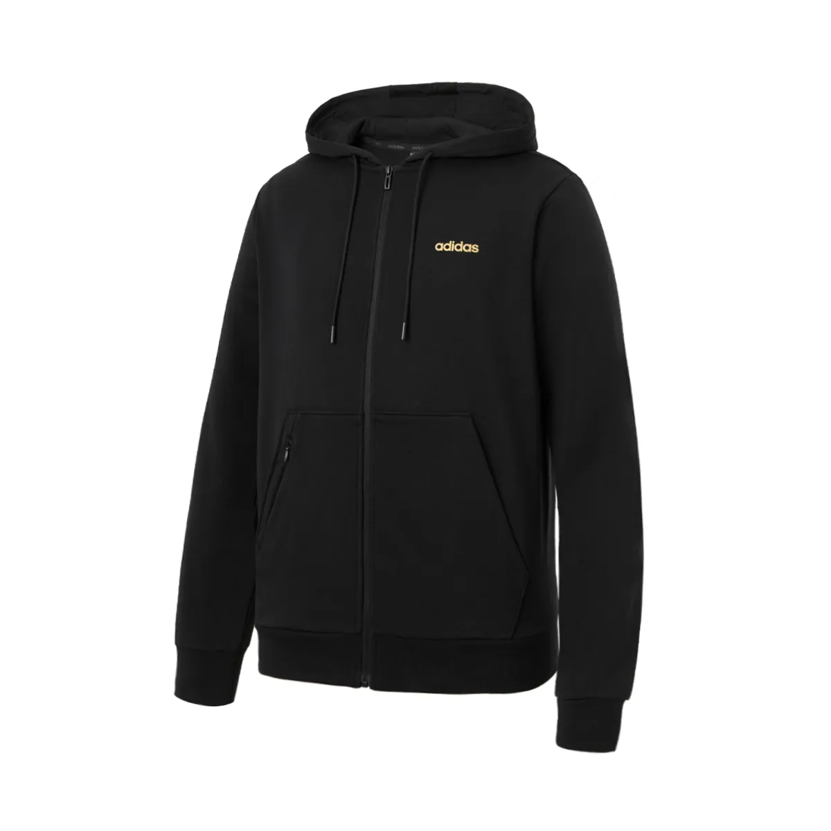 Adidas Jackets Men's Black Hooded Moderate Other