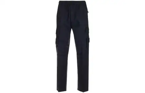 STONE ISLAND Logo Patch Cargo Trousers