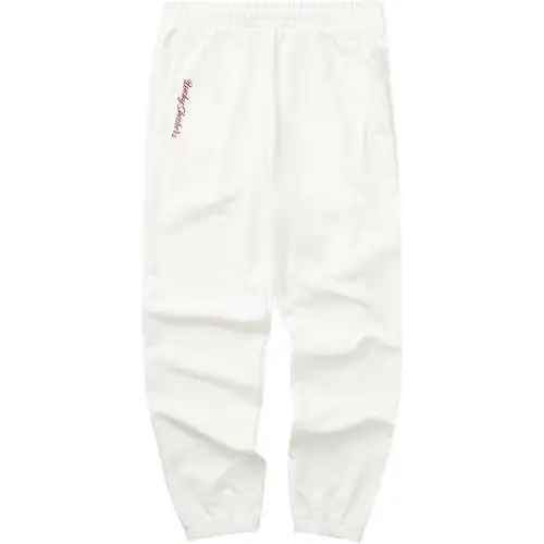 Skechers New Year Knitted Sweatpants Men's Marshmallow White