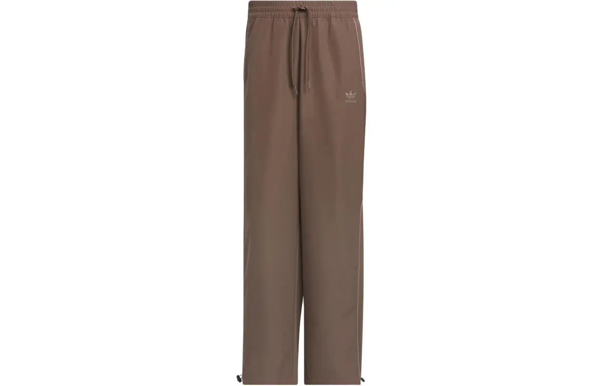 Adidas Originals 3 Stripes Pants Knitted Sweatpants Men's Stratum Dark Earthy Brown