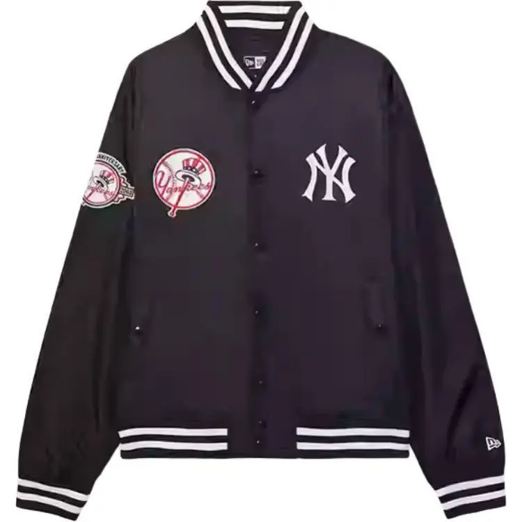 New Era FW24 Jacket Unisex Black