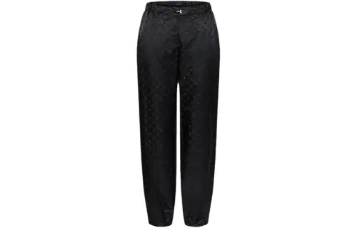 LOUIS VUITTON Monogram Jogging Pants Casual Pants Women's Black