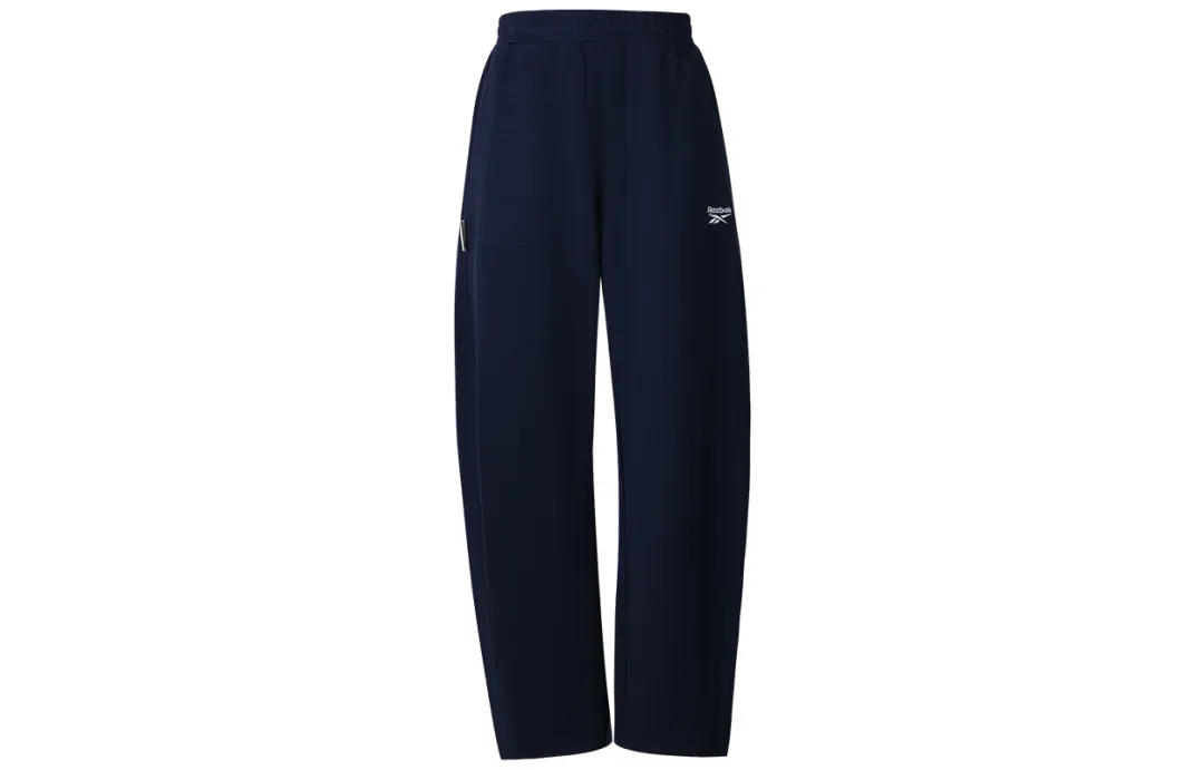 Reebok Knitted Sweatpants Unisex Navy Blue