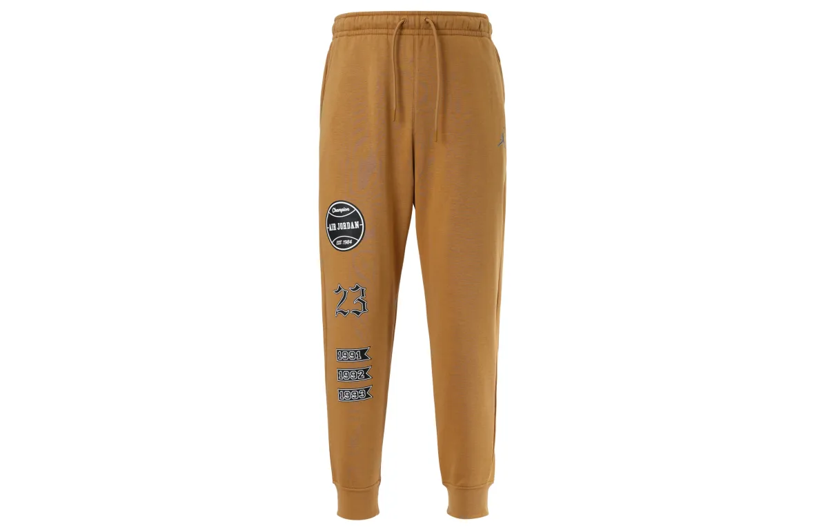 Jordan Knitted Sweatpants Men's Dark Brown