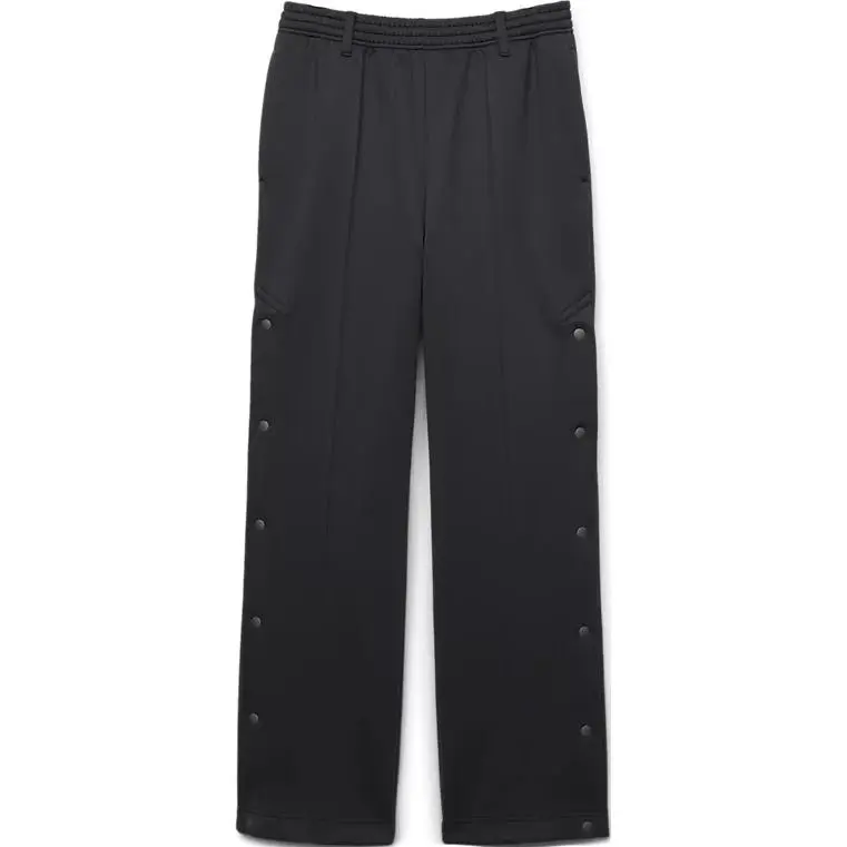 Asics AW24 SIDE SNAP KNIT PANTS Knitted Sweatpants Unisex Graphite Gray