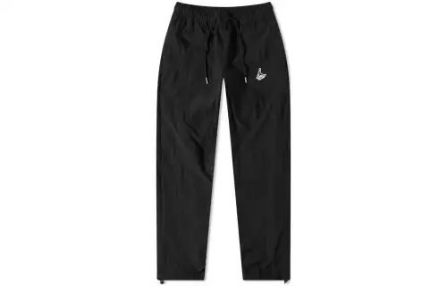 Jordan Flight Casual Pants Men's Black Moderate Straight Fit Pants