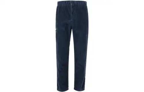 Timberland Casual Pants Men's Dark Sapphire Thickened And Fleece Lined Straight Fit Pants