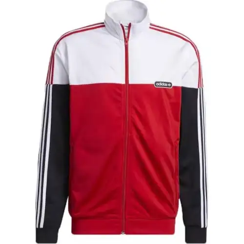 Adidas Originals Firebird Sweatsh Irt Split Jackets & Coats Men's White