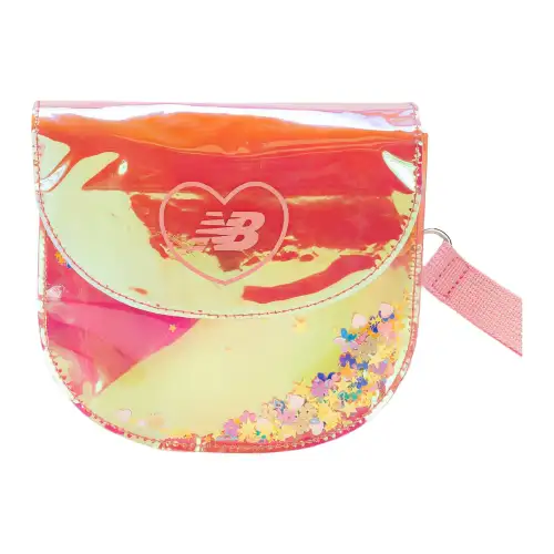 New Balance Polyurethane Laser Bag, Princess Bag, Shoulder Bag, Crossbody Bag Women's Pink