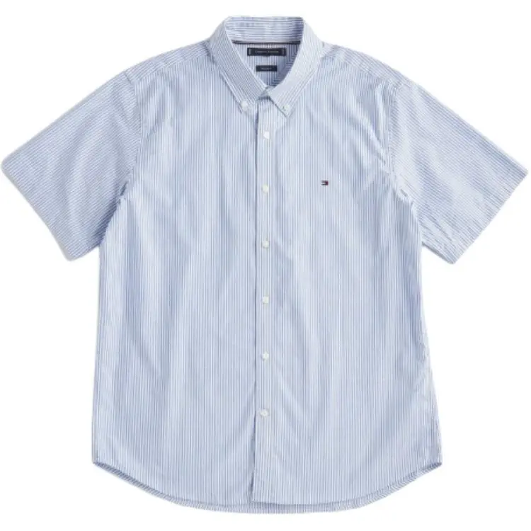 Tommy Hilfiger SS25 Shirt Men's Blue