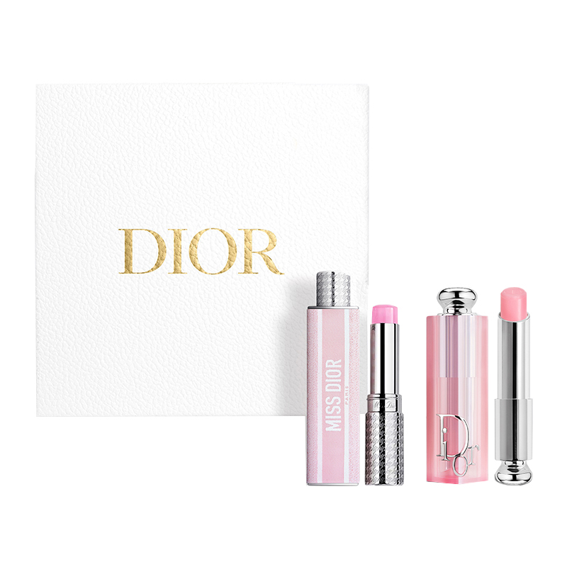DIOR Floral Sweetheart Scented Balm Enchanting Color Changing Lipstick Gift Box Sets Solid Perfume