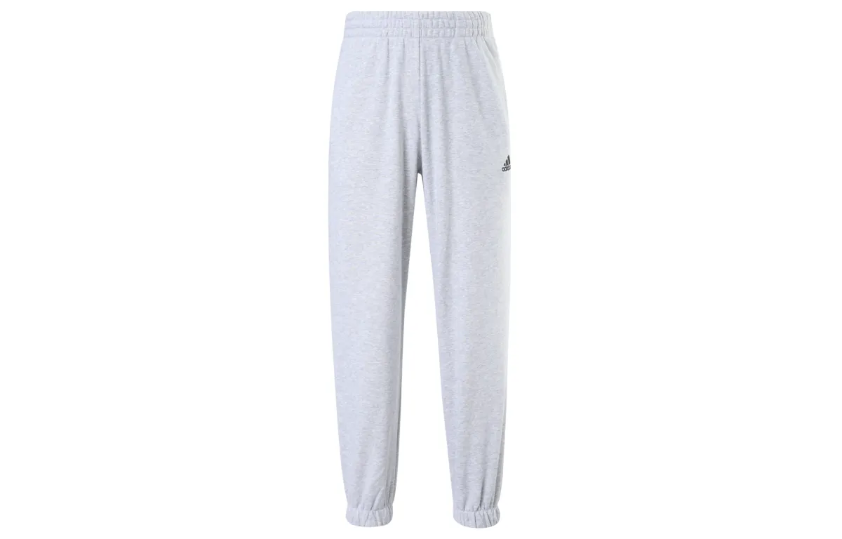 Adidas Knitted Sweatpants Unisex Light Heather Gray