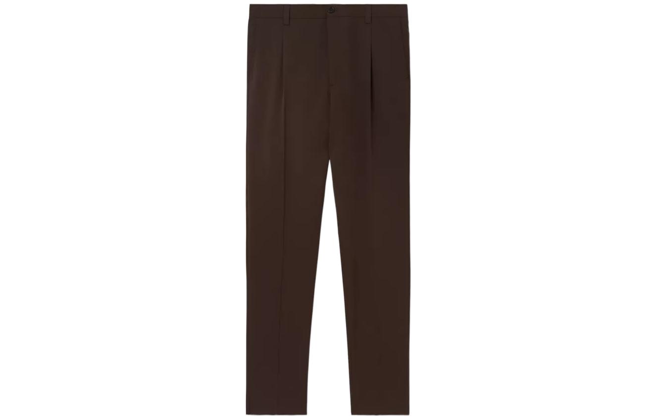 Burberry FW22 Casual Pants Men's Dark Umber