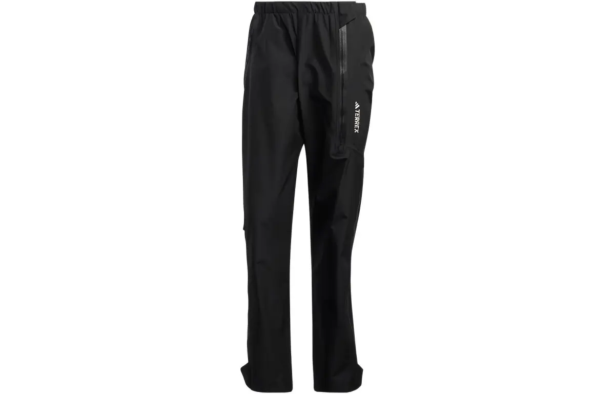 Adidas Terre Gore Tex Paclite Rain Pants Windbreaker Pants Men's Black