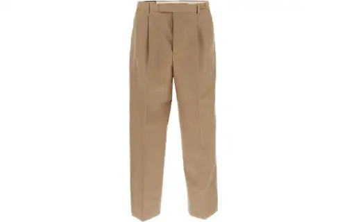 GUCCI SS23 Suit Pants Men's Khaki