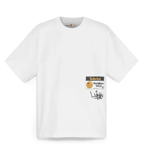 Timberland T Shirt Unisex White
