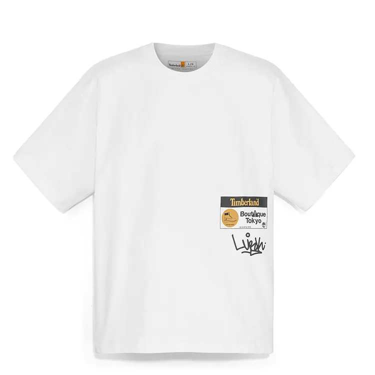 Timberland T Shirt Unisex White