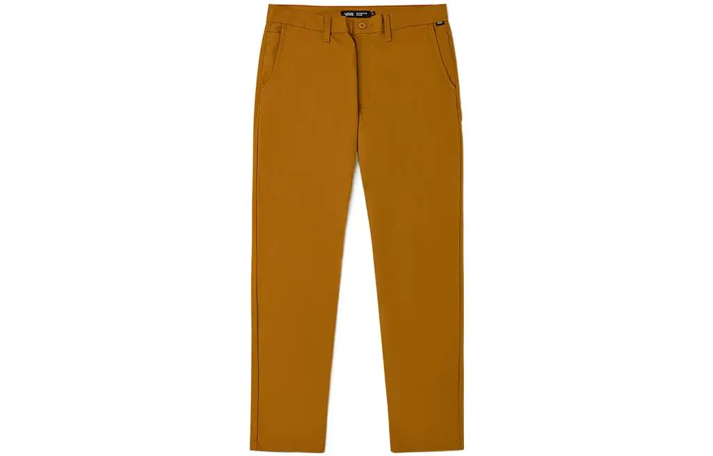Vans Casual Pants Men's Yellow Moderate Straight Fit Pants