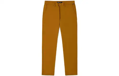 Vans Casual Pants Men's Yellow Moderate Straight Fit Pants