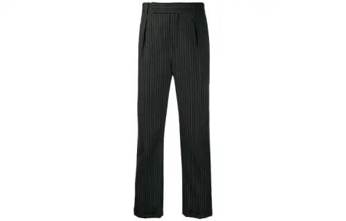 SAINT LAURENT FW21 Suit Pants Men's Black