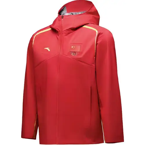 Anta Sports Life Collection Trench Coat Unisex Red