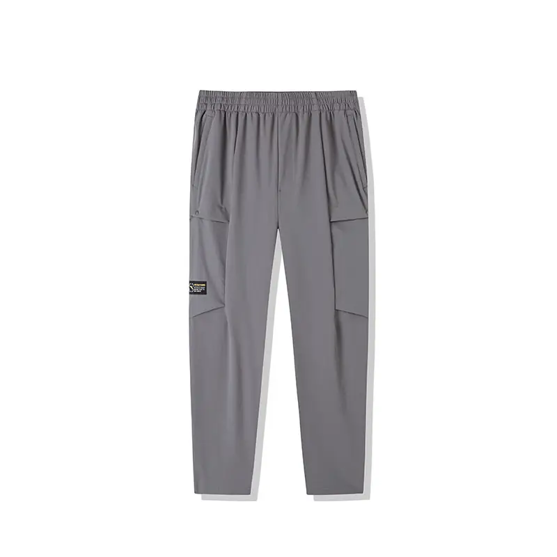 Anta Knitted Sweatpants Men's Slate Gray