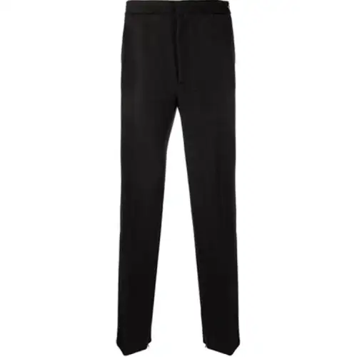 Bottega Veneta Suit Pants Men's Black Moderate