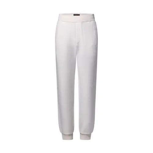Lv 1AGJPJ Quilted Textured Wool Pants