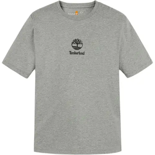 Timberland SS25 T Shirt Unisex Medium Heather Gray