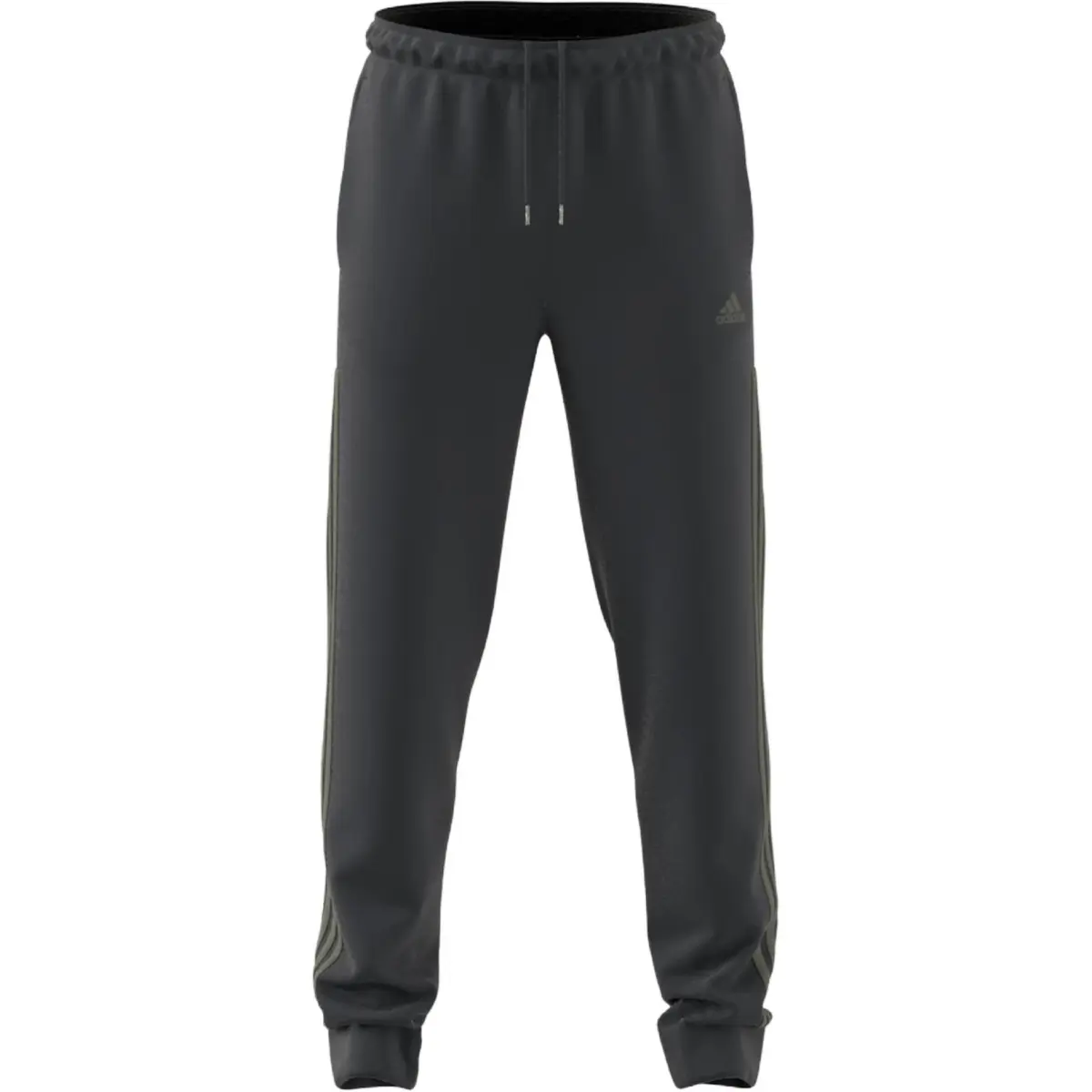 Adidas CUFF CUFFED PANTS Casual Pants Men's Solid Gray/Relic Green