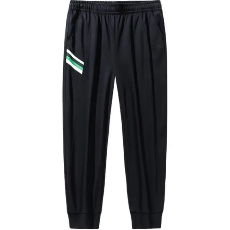 Anta Life Collection Knitted Sweatpants Men's Basic Black