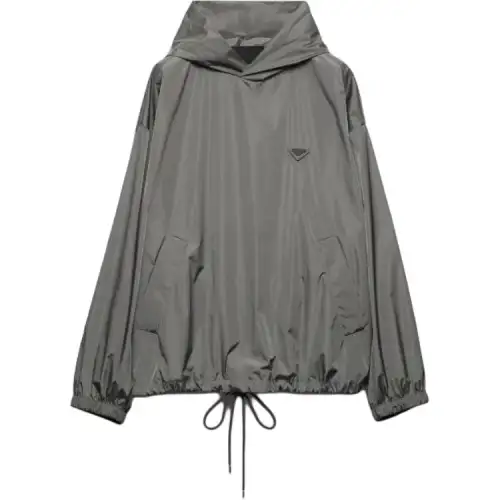 PRADA Jackets & Coats Men's Iron Gray