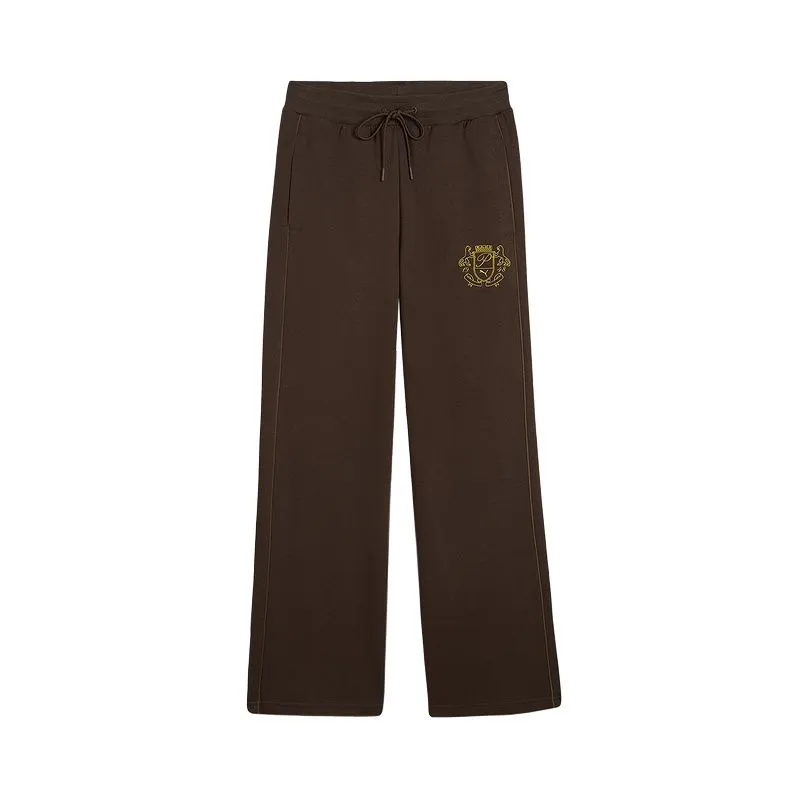 PUMA Casual Pants Unisex Coffee Brown