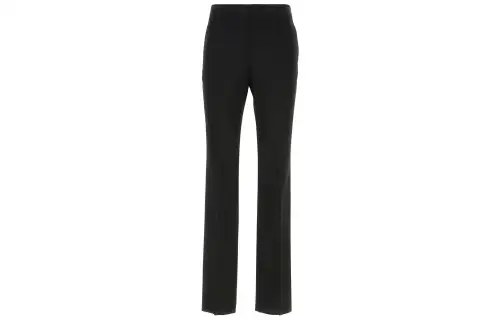 OFF-WHITE Belted Straight Leg Trousers