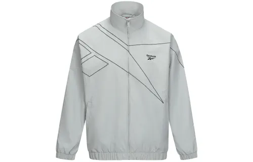 Reebok Jackets & Coats Unisex Light Gray