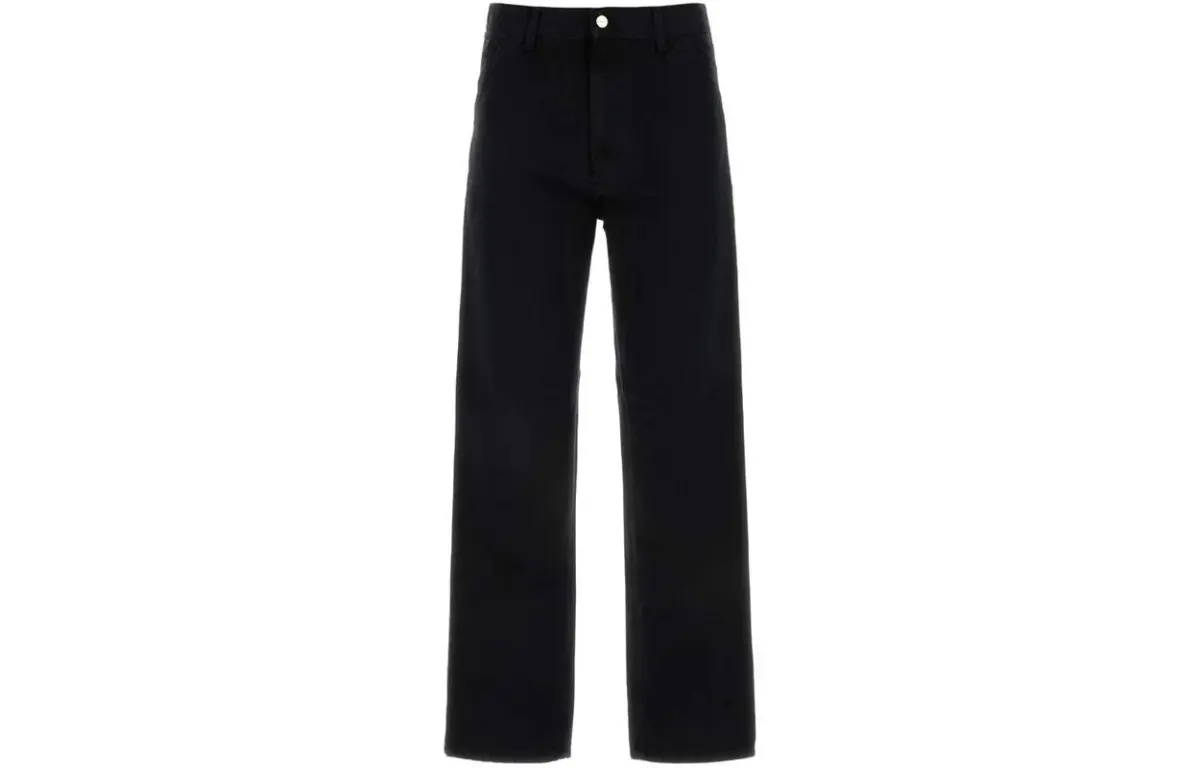 Carhartt WIP SS24 Casual Pants Men's Black