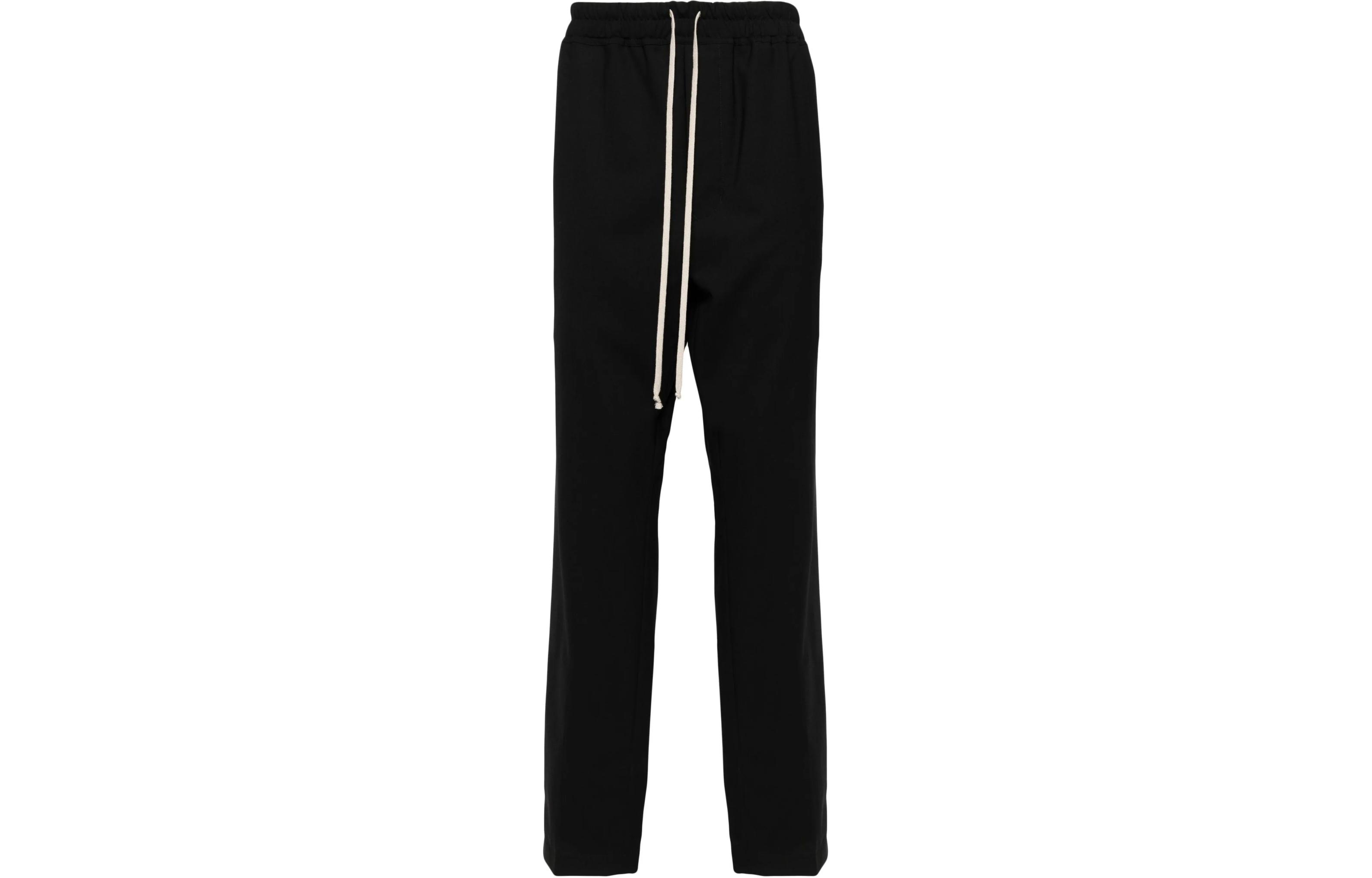 RICK OWENS Forever Drawstring Drop crotch Trousers