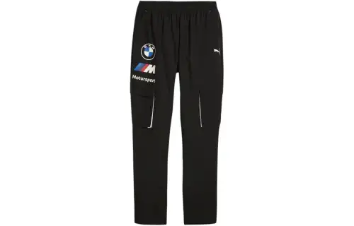 PUMA BMW M Motorsport Men's Race Pants Knitted Sweatpants Men's Black