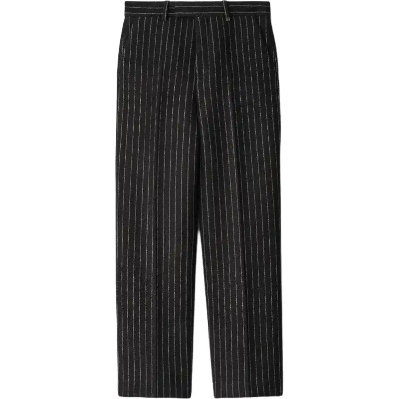 Burberry Casual Pants Men's Black