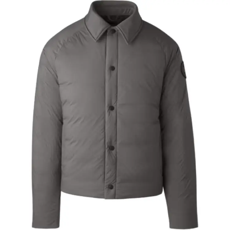 Canada Goose Lodge Down Jacket Unisex Coast Gray