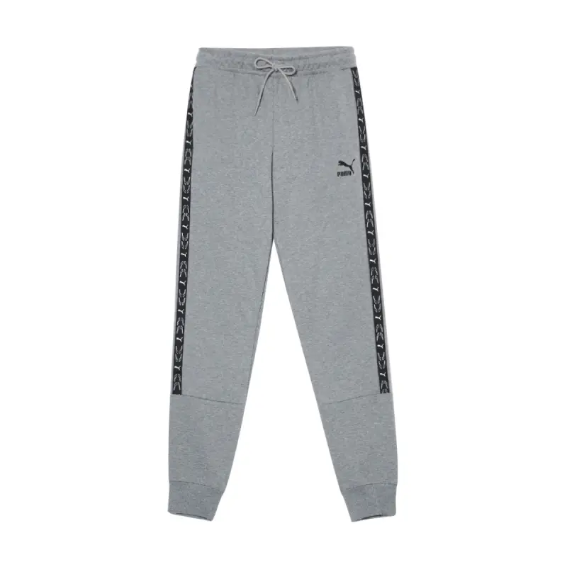 PUMA Knitted Sweatpants Men's Gray