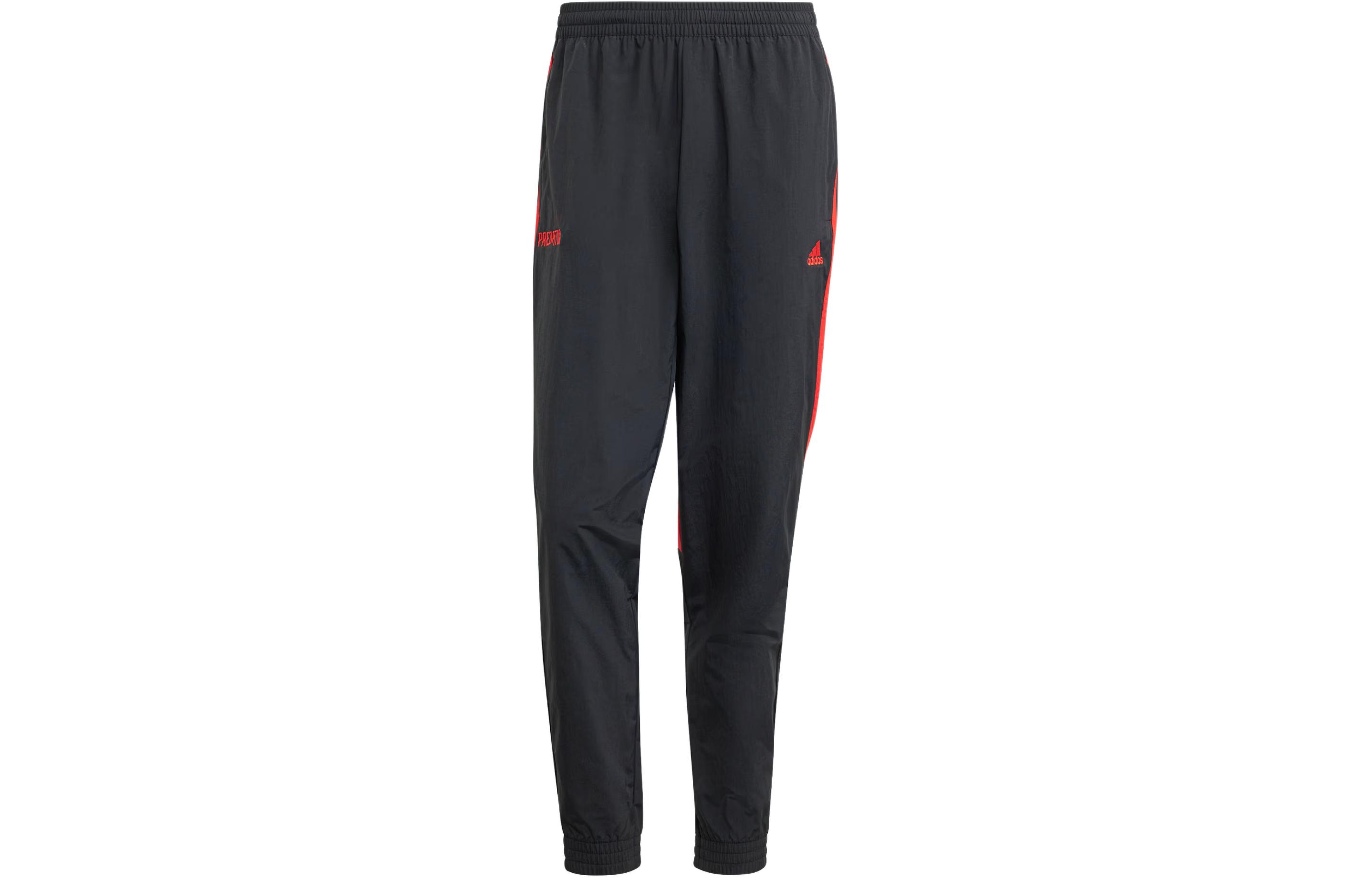 Adidas Predator 30th Anniversary Woven Tracksuit Bottoms Predator 30th Anniversary Striped Color Block Woven Tracksuit Bottoms Men's Black