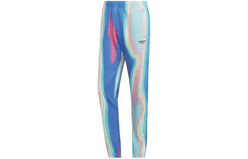 Adidas Originals Casual Pants Men's Multicolor Moderate Cuffed Pants
