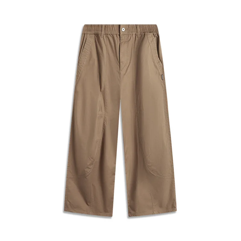 Li Ning Casual Pants Men's Cocoa Khaki